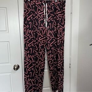 NWOT Festive Candy Cane Men's Lounge PJ Pants